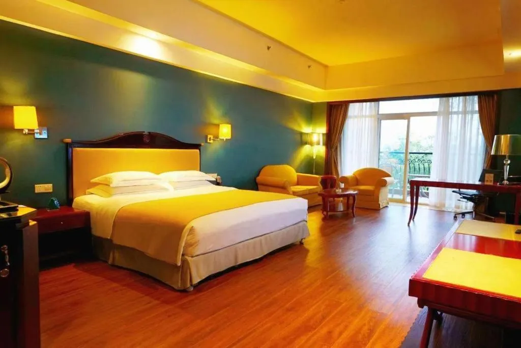 Bed in Country Garden Phoenix Hotel Xianning