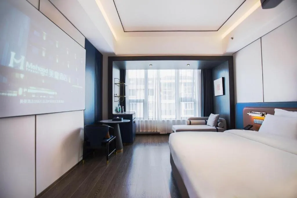 Bed in Zhoushan Changzheng Spring Hotel