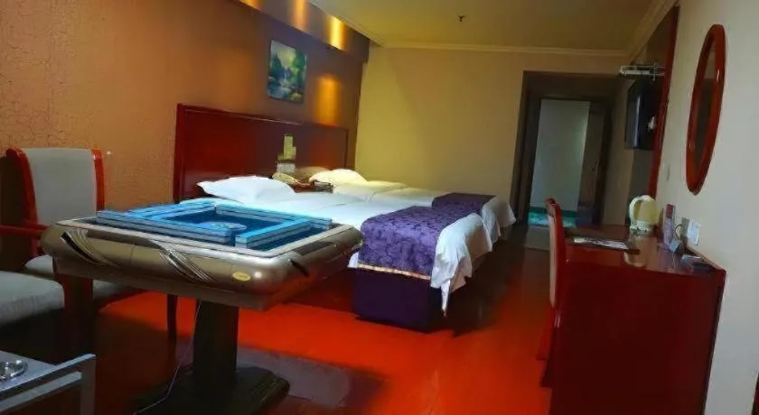 Bed in GreenTree Inn Xi'an Bell and Drum Tower Food Street Ancient City Wall Ximen Express Hotel