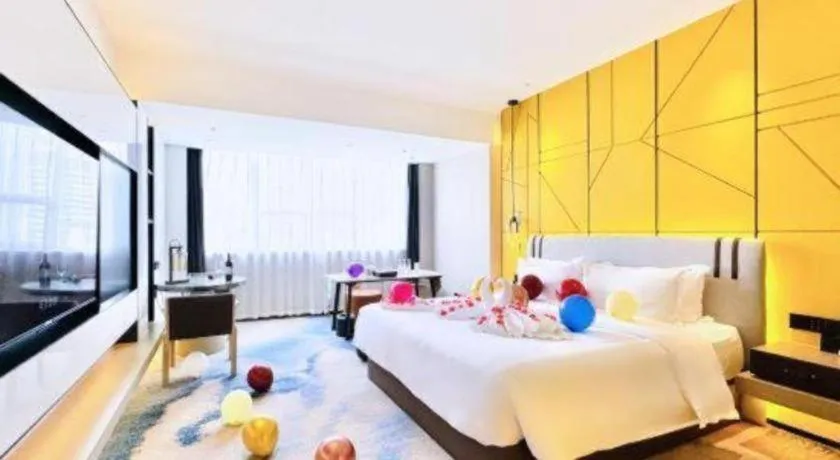 Bed in Fortune Hotel Longyan