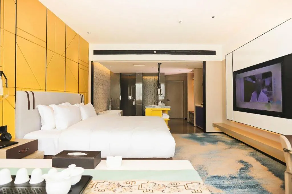 Bed in Fortune Hotel Longyan