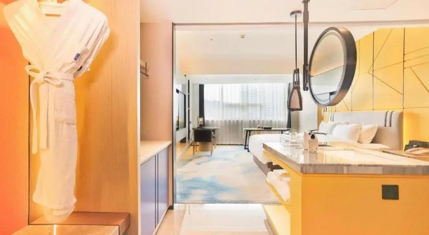 Bed in Fortune Hotel Longyan