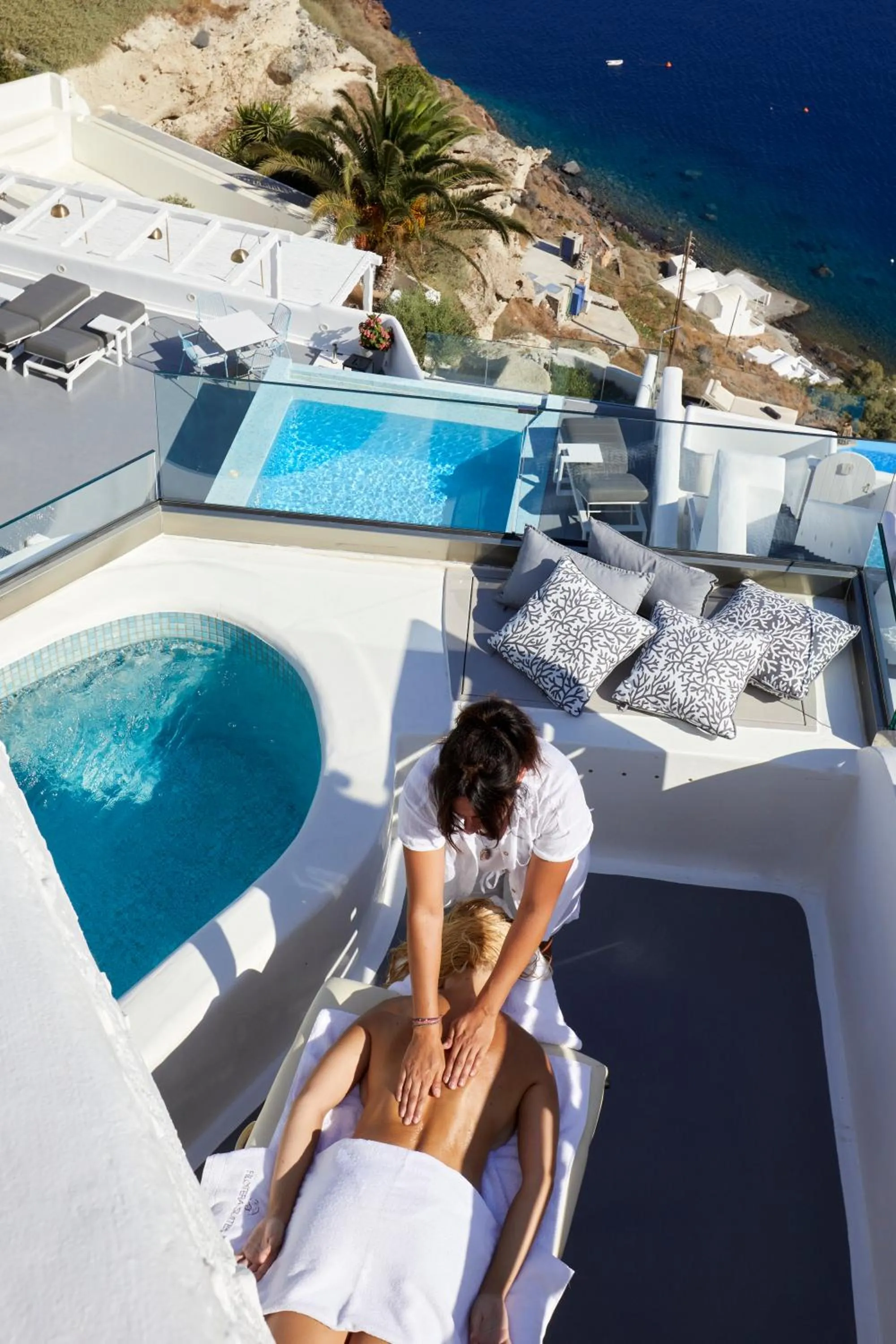 Massage in Filotera Suites