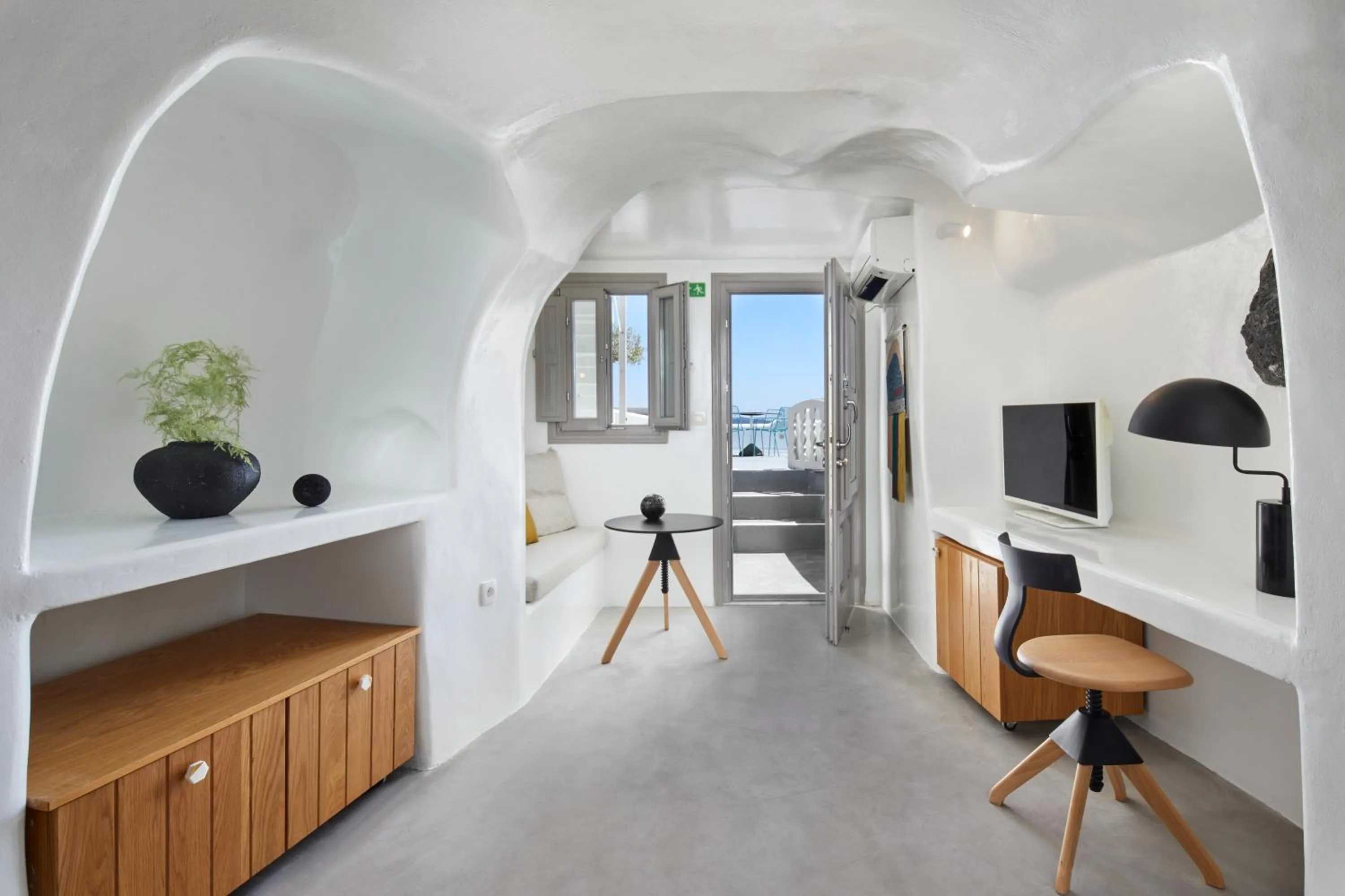 Bedroom in Filotera Suites