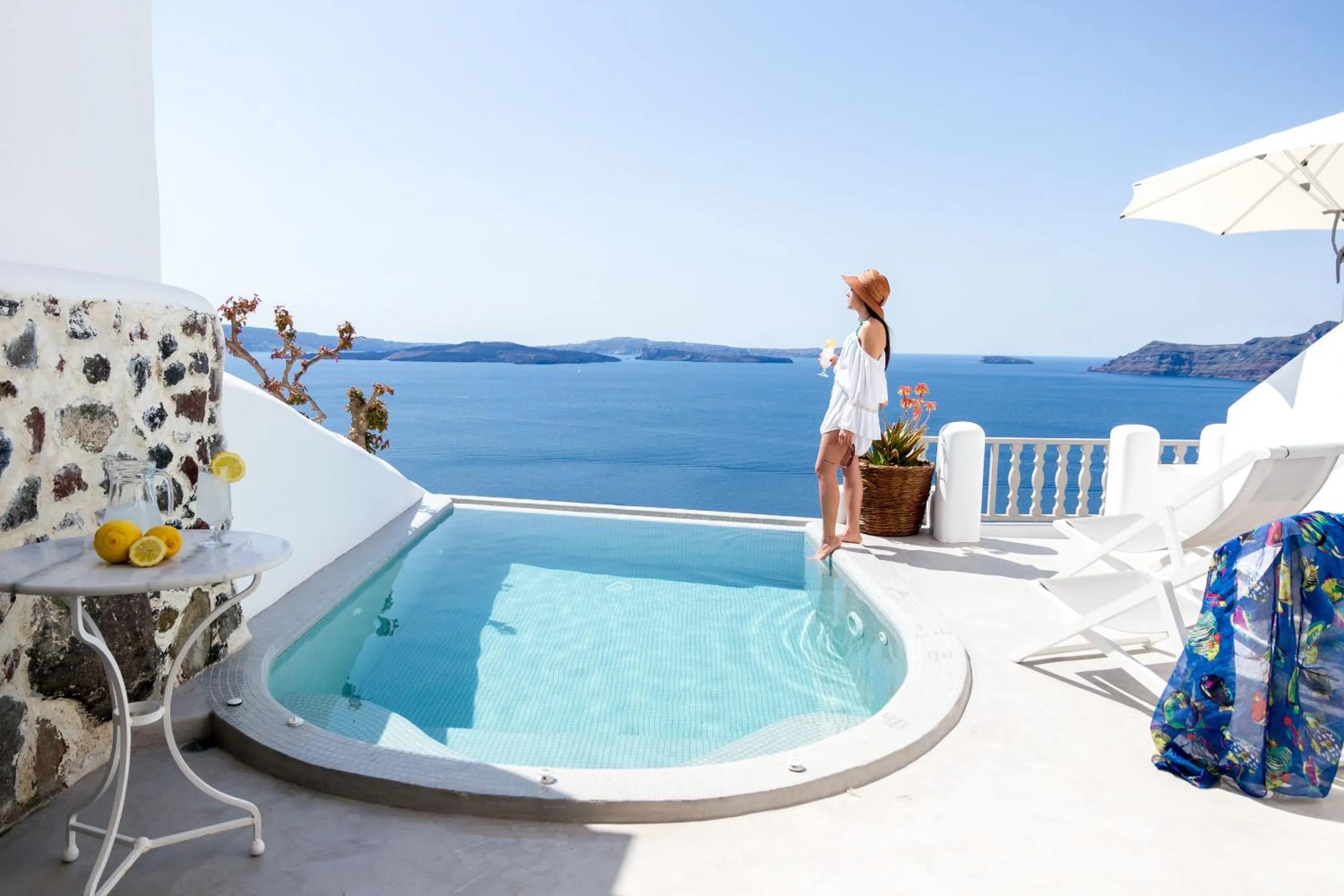 Balcony/Terrace in Filotera Suites
