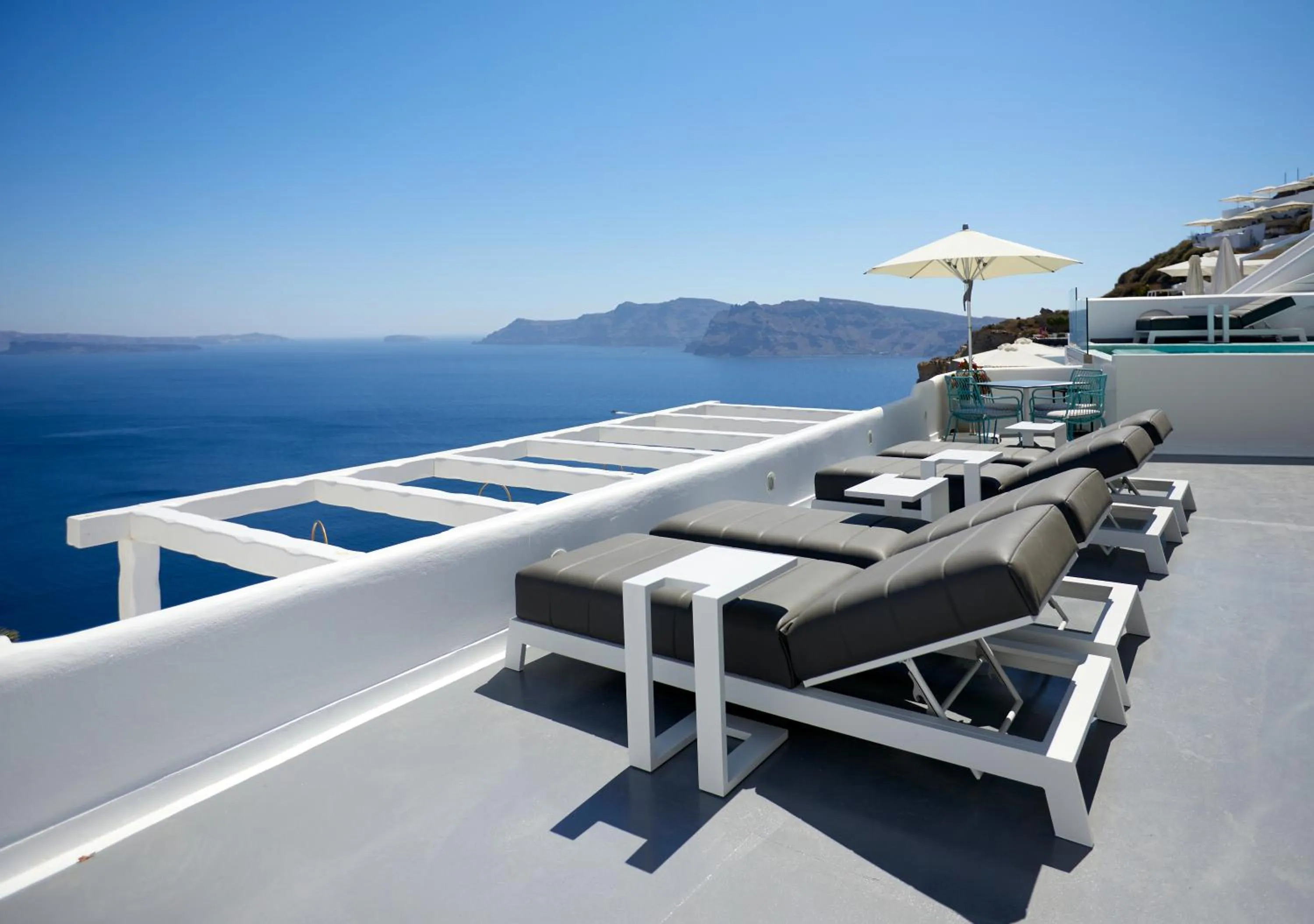 Balcony/Terrace in Filotera Suites