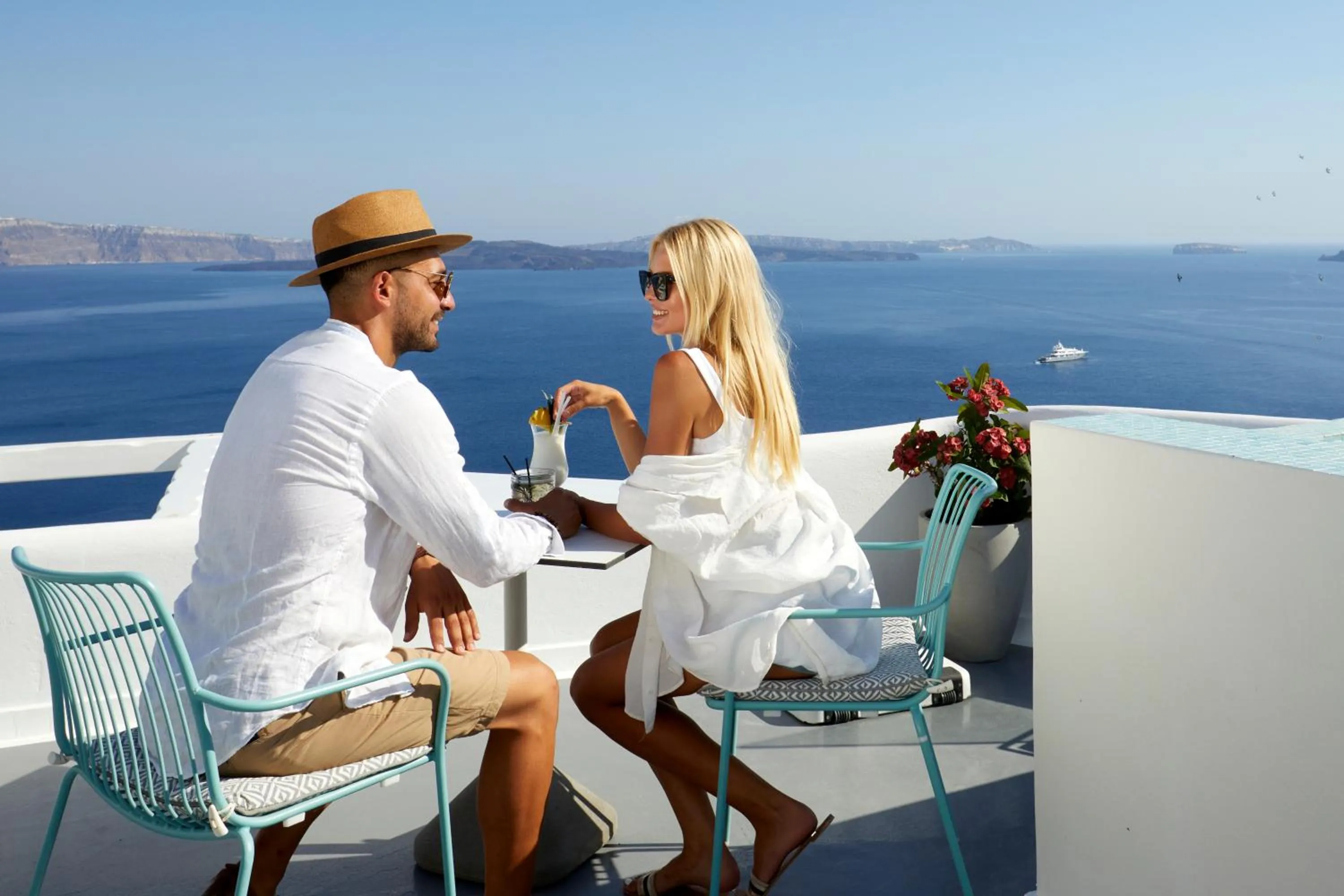 People in Filotera Suites