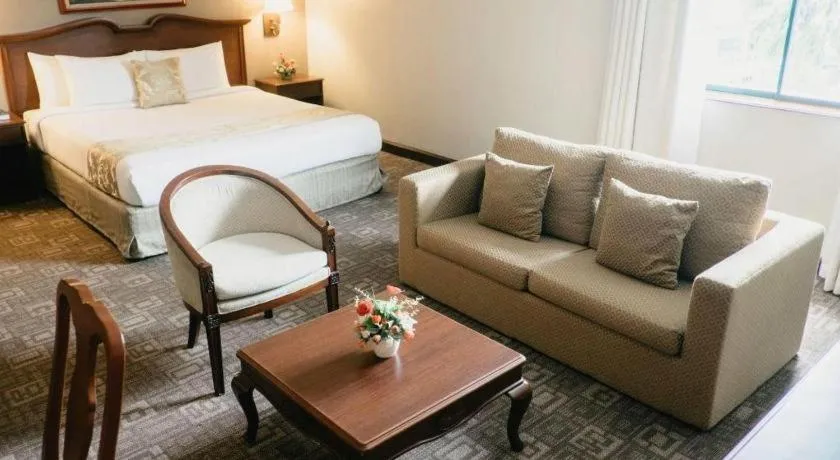 Bed in East Asia Royale Hotel