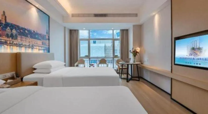 Bed in Exchange Bank Hotel Hainan
