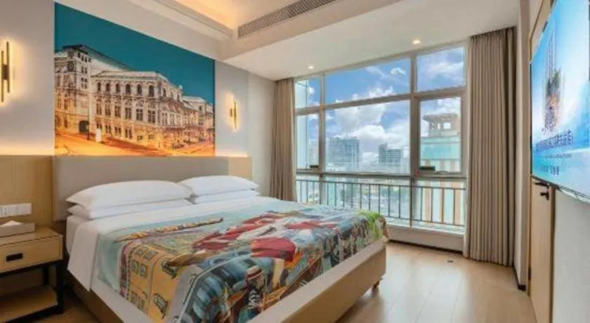 Bed in Exchange Bank Hotel Hainan