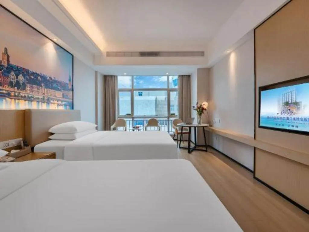 Bed in Exchange Bank Hotel Hainan