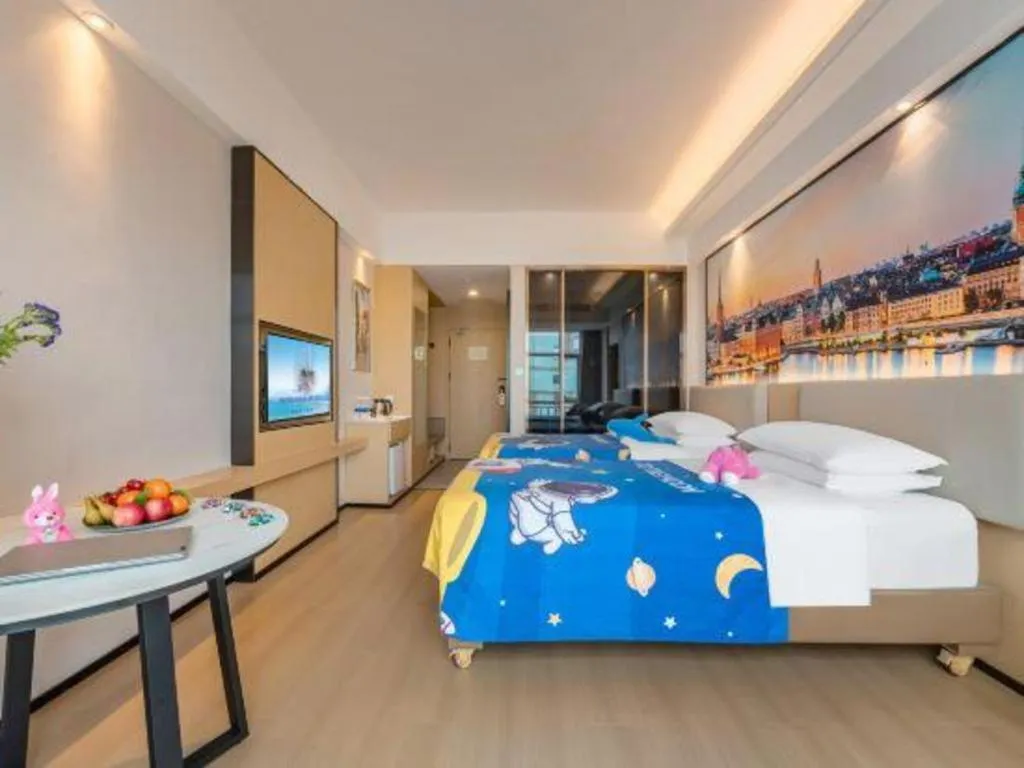 Bed in Exchange Bank Hotel Hainan