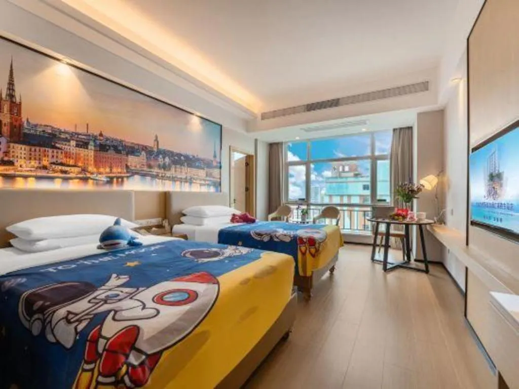 Bed in Exchange Bank Hotel Hainan