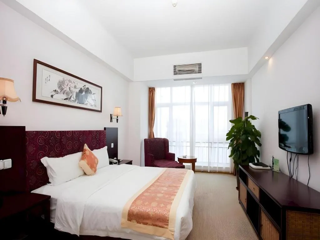Bed in Exchange Bank Hotel Hainan