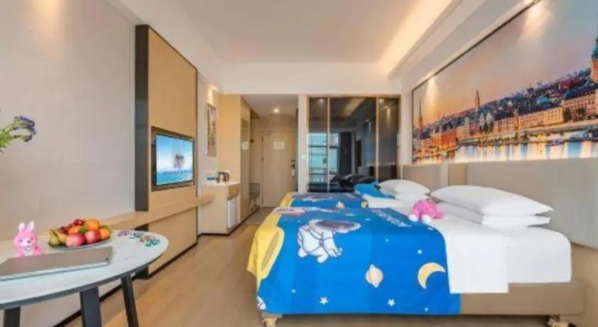 Bed in Exchange Bank Hotel Hainan