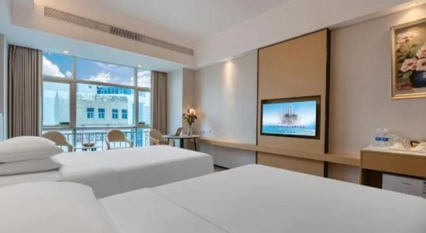 Bed in Exchange Bank Hotel Hainan