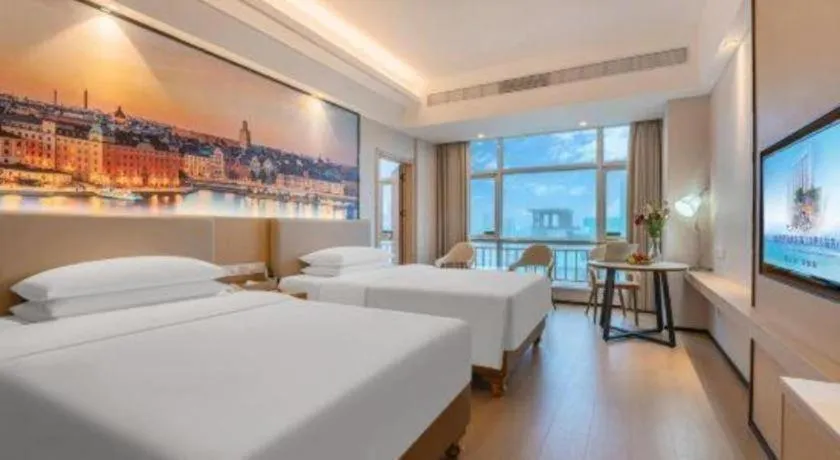 Bed in Exchange Bank Hotel Hainan