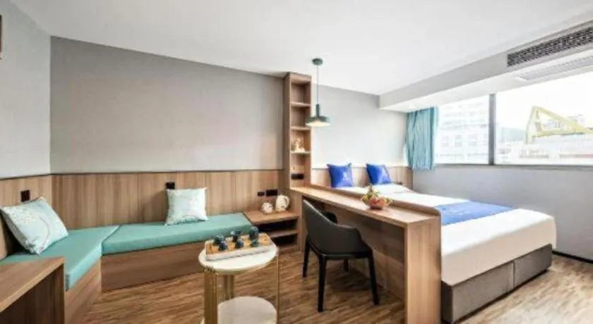 Bed in Super 8 Hotel Xiamen Railway Station