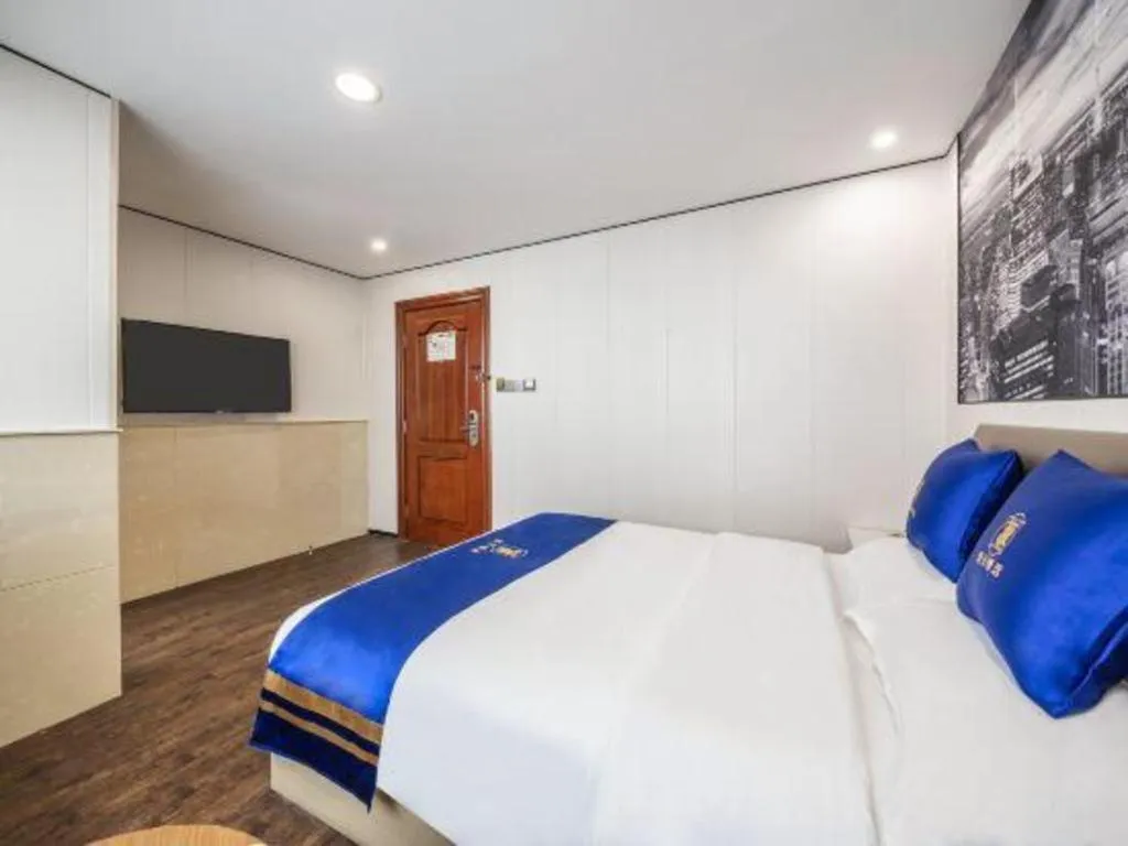 Bed in Super 8 Hotel Xiamen Railway Station