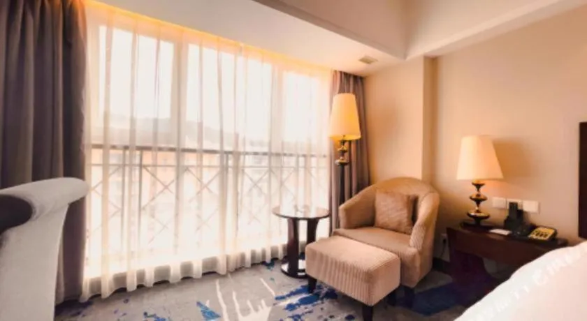 Bed in Yunhai Hotel Zhuhai