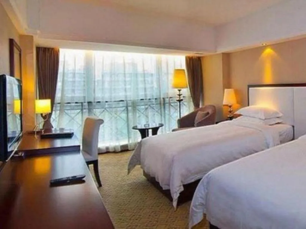 Bed in Yunhai Hotel Zhuhai