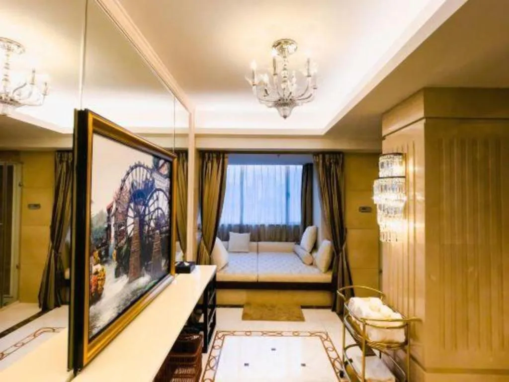 Bed in Yunhai Hotel Zhuhai