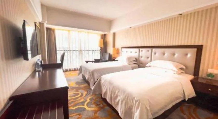 Bed in Yunhai Hotel Zhuhai