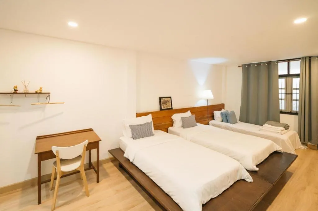 Bed in Baan Norn Plearn