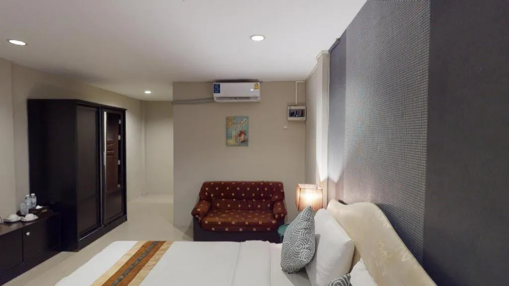 Bed in I-House Chiangrai