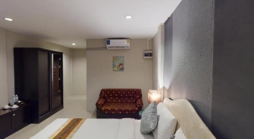 Bed in I-House Chiangrai