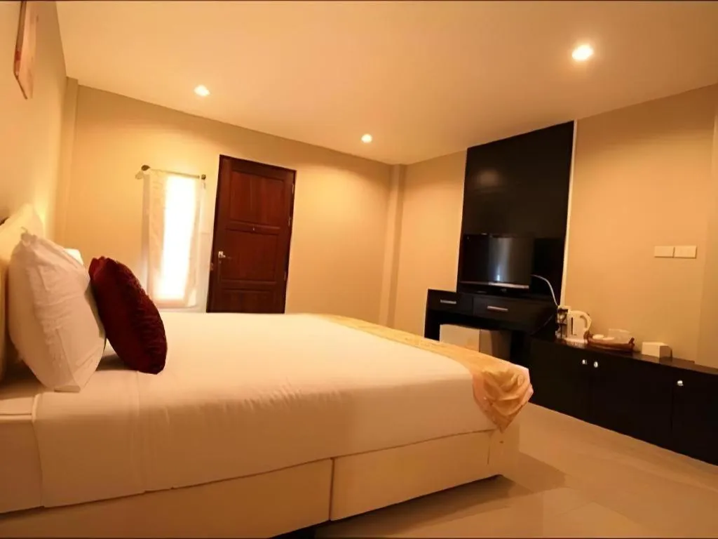 Bed in I-House Chiangrai