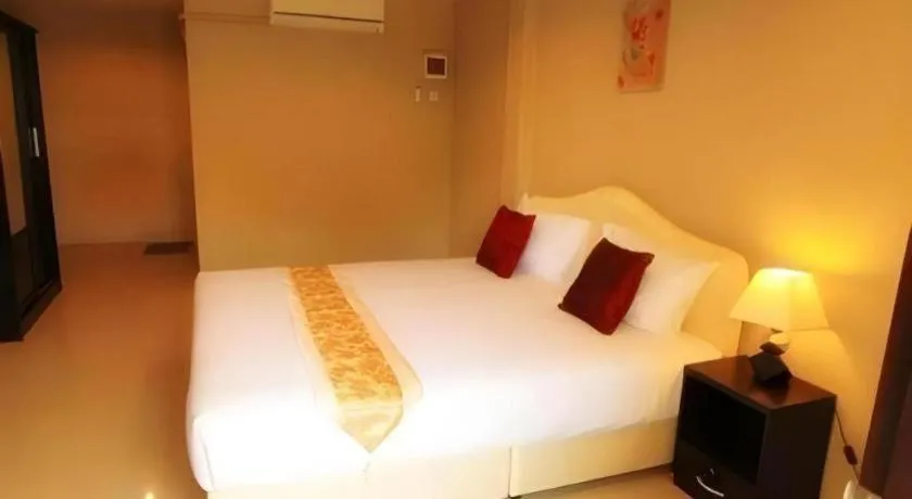 Bed in I-House Chiangrai