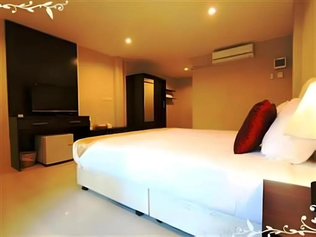 Bed in I-House Chiangrai