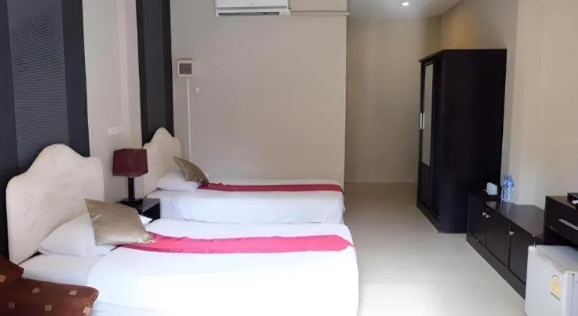 Bed in I-House Chiangrai