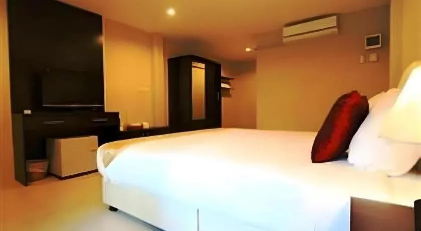Bed in I-House Chiangrai