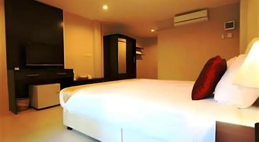 Bed in I-House Chiangrai