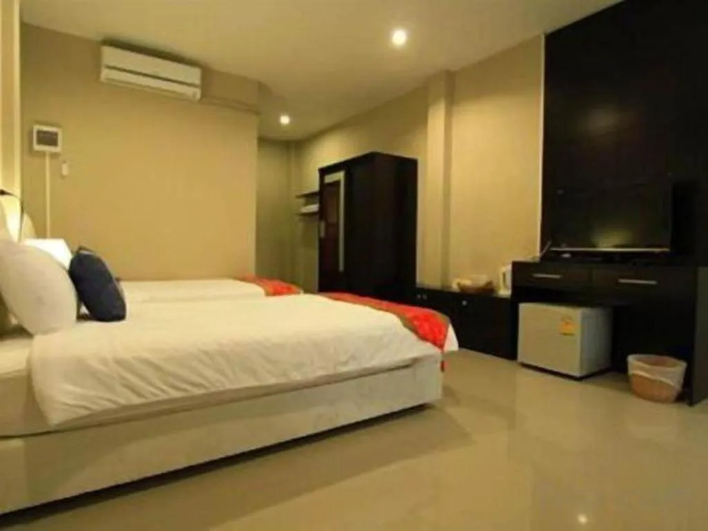 Bed in I-House Chiangrai