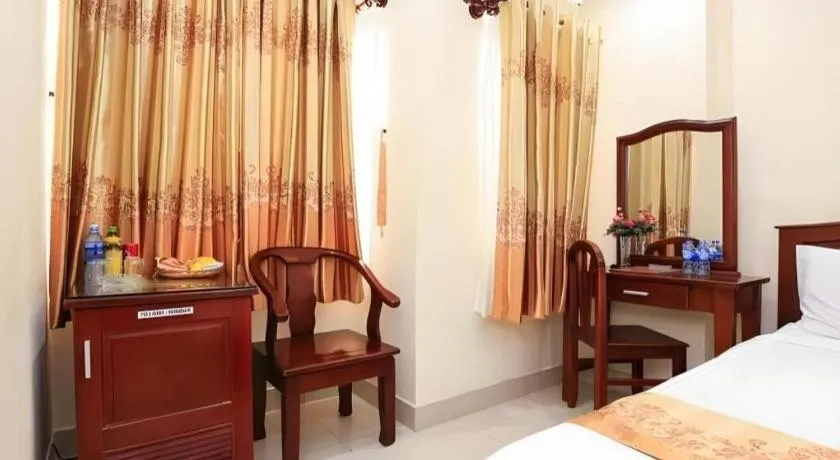 Bed in Nui Thanh Hotel