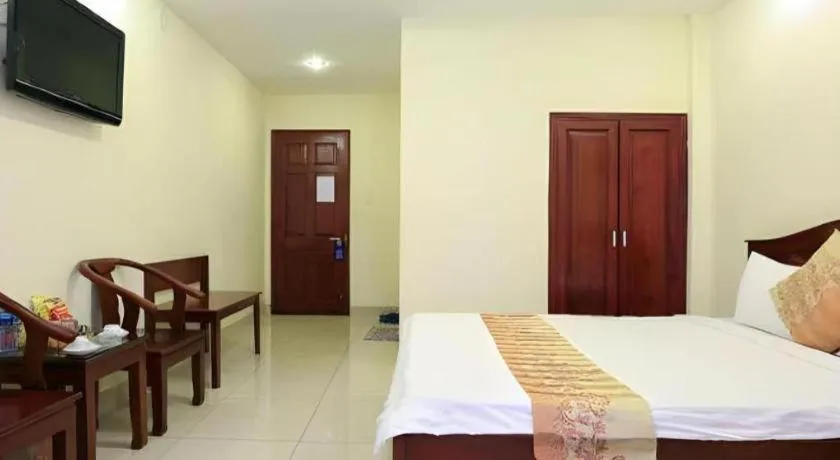 Bed in Nui Thanh Hotel