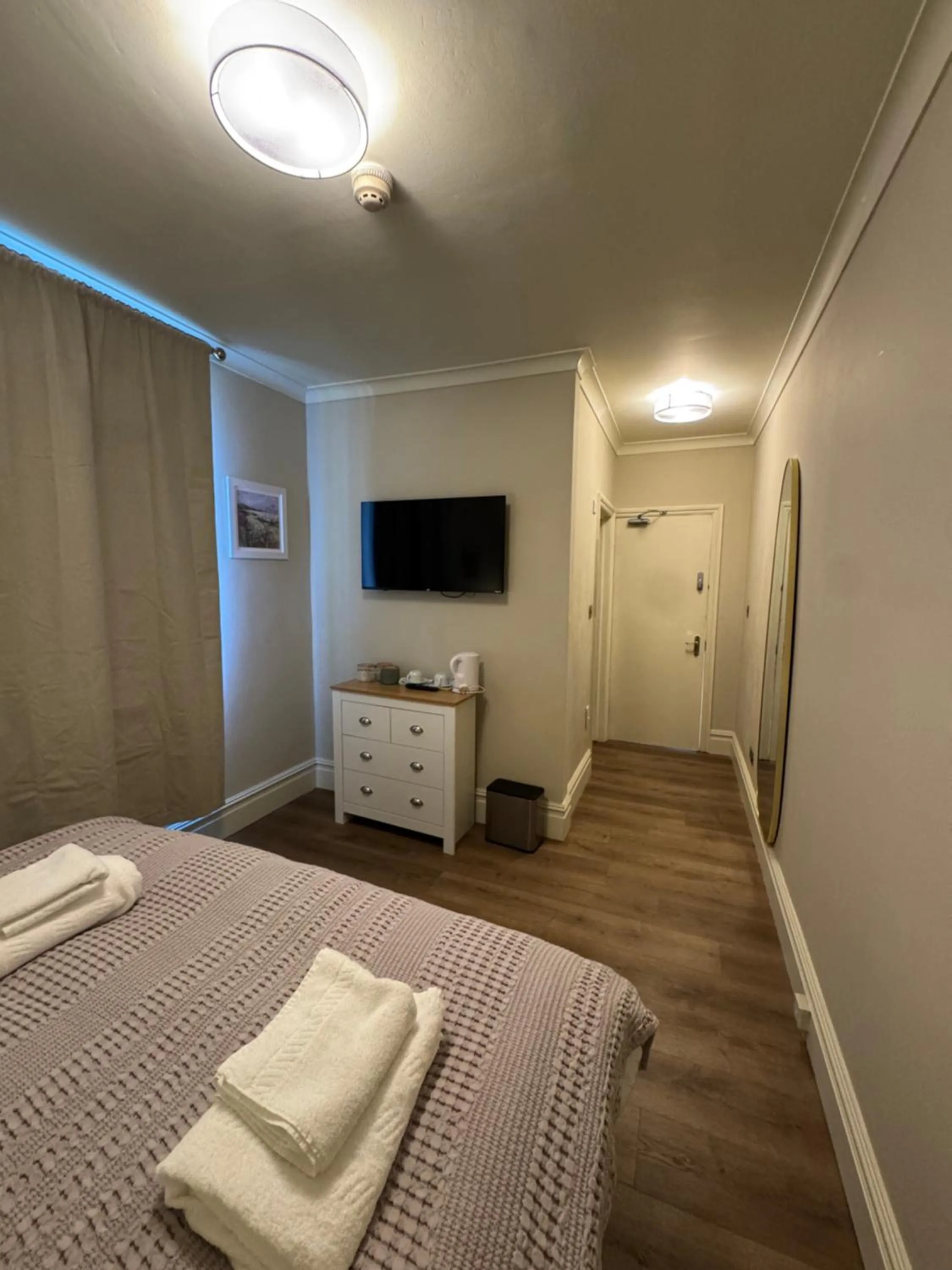 Bed in Eurobar & Hotel