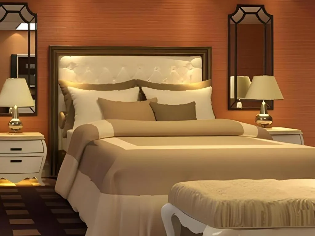 Bed in Zhengzhou Yiquan International Hotel