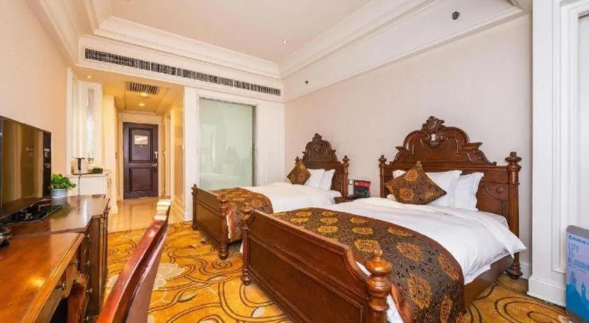 Bed in Zhengzhou Yiquan International Hotel