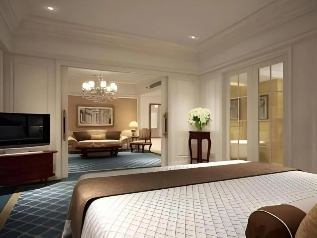 Bed in Zhengzhou Yiquan International Hotel