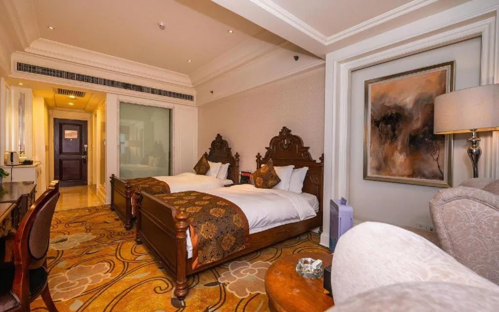 Bed in Zhengzhou Yiquan International Hotel