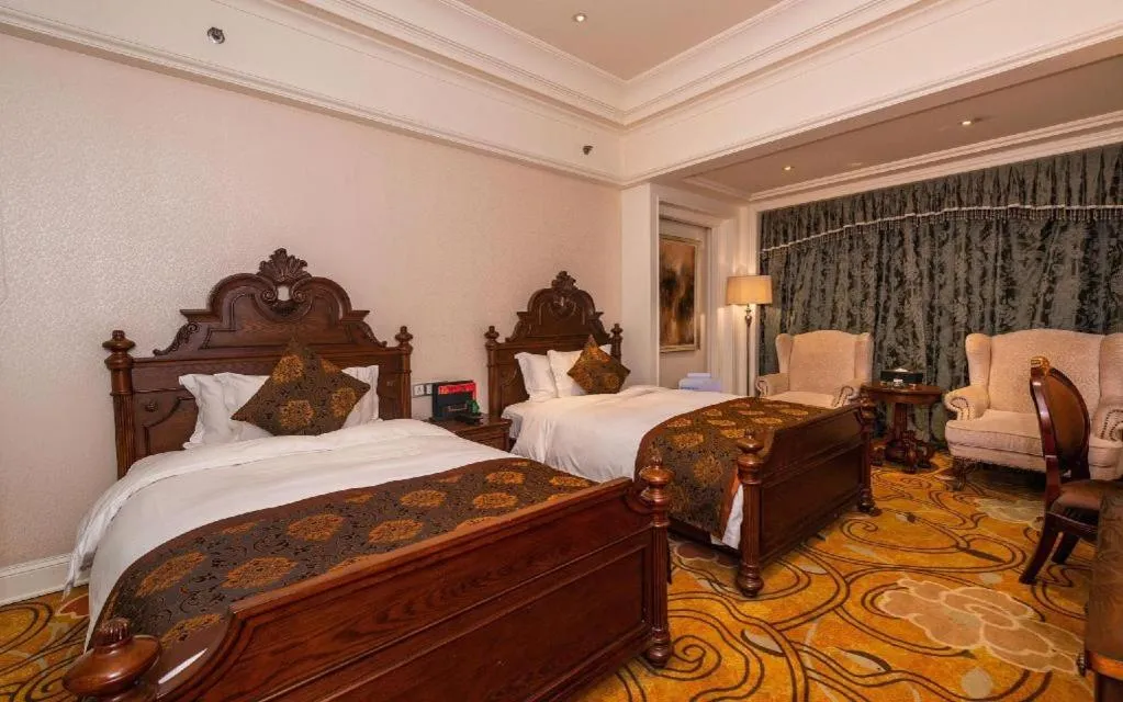 Bed in Zhengzhou Yiquan International Hotel