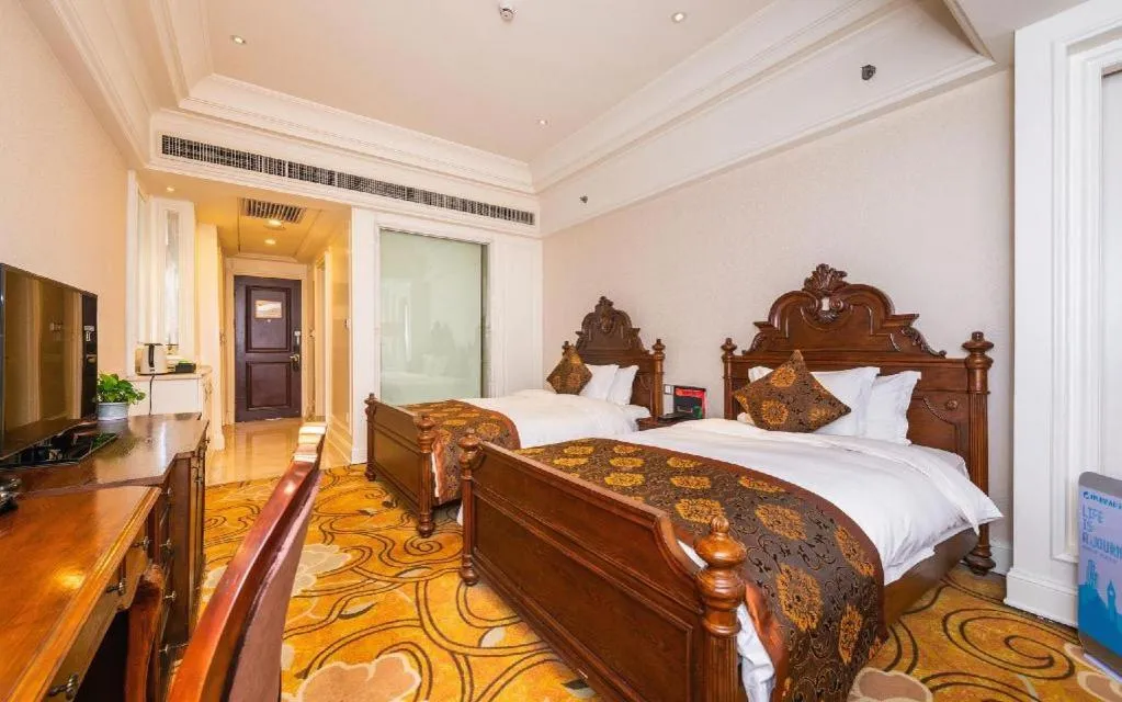 Bed in Zhengzhou Yiquan International Hotel