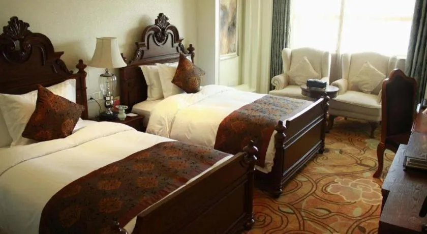 Bed in Zhengzhou Yiquan International Hotel