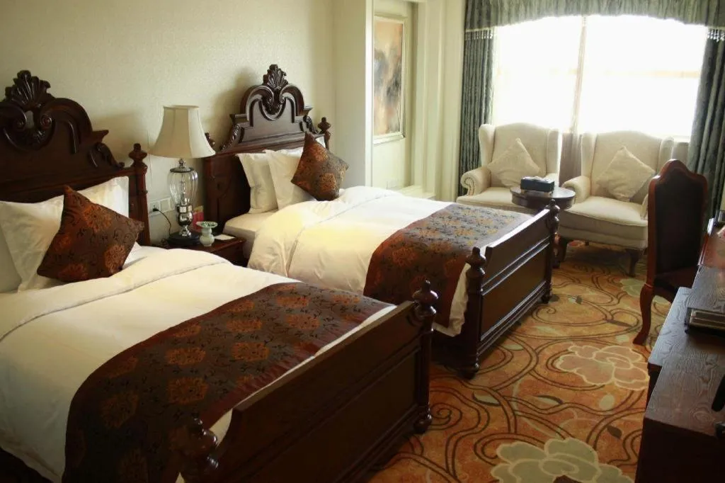 Bed in Zhengzhou Yiquan International Hotel