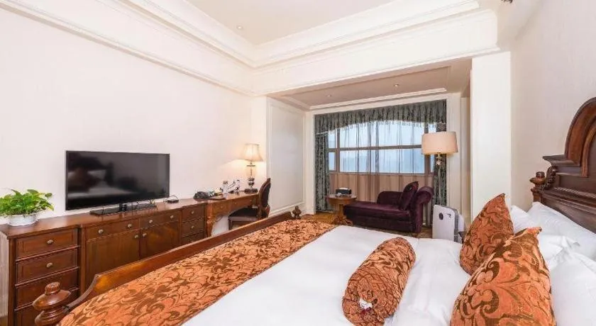 Bed in Zhengzhou Yiquan International Hotel