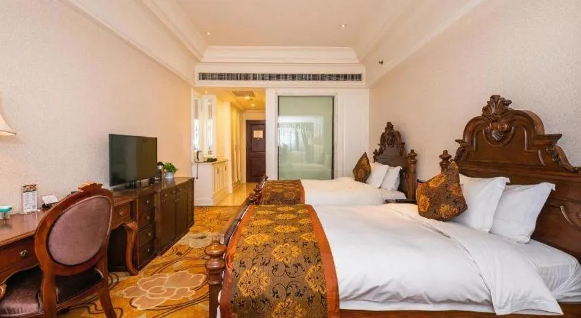 Bed in Zhengzhou Yiquan International Hotel